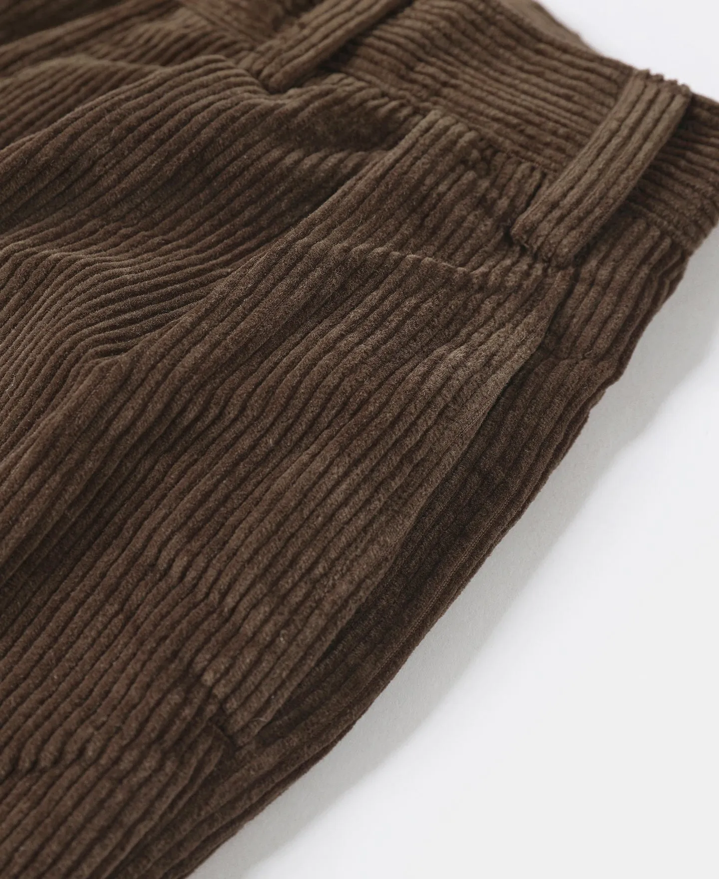 12.5 oz 8 Wale Corduroy Trousers - Brown