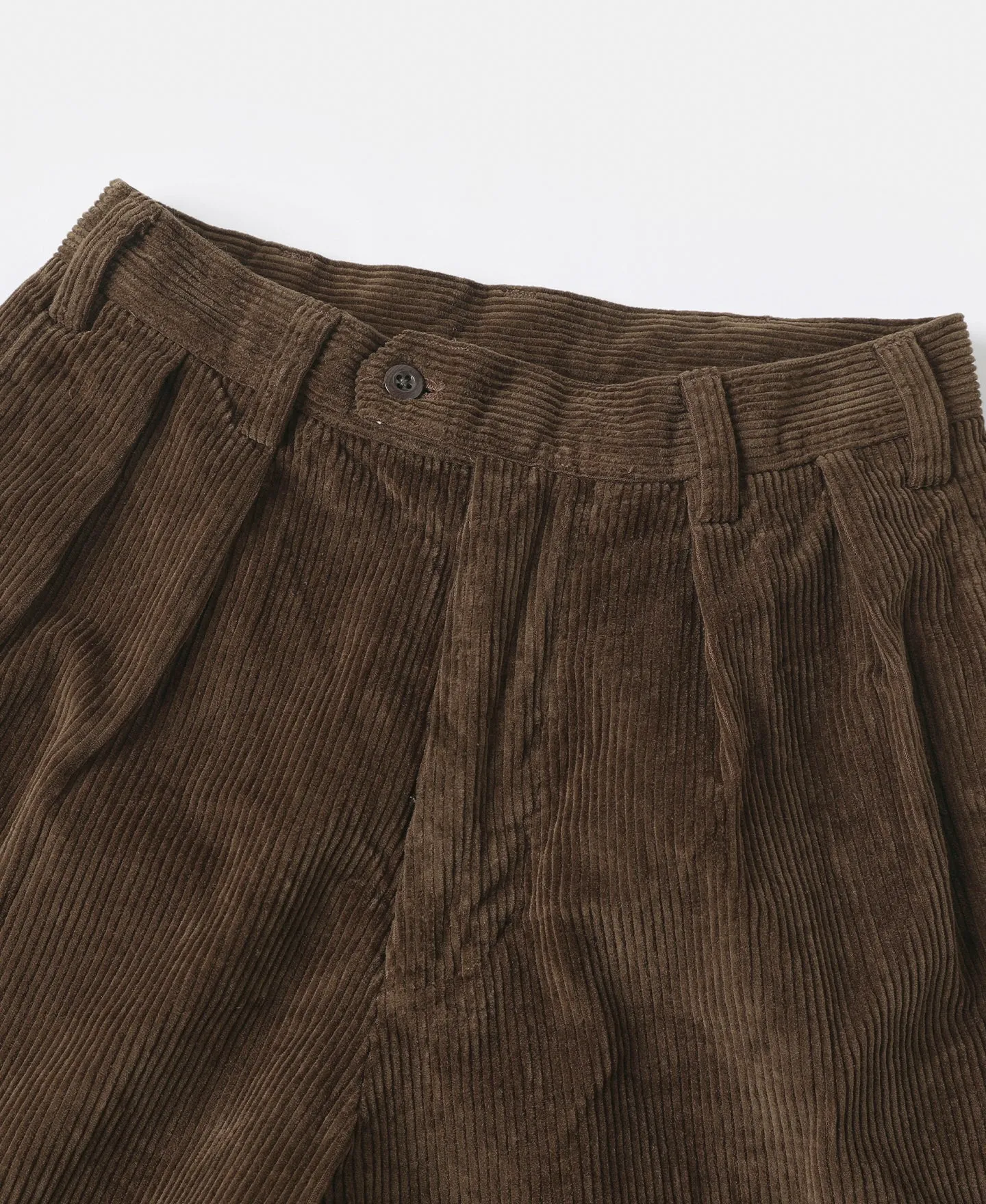 12.5 oz 8 Wale Corduroy Trousers - Brown