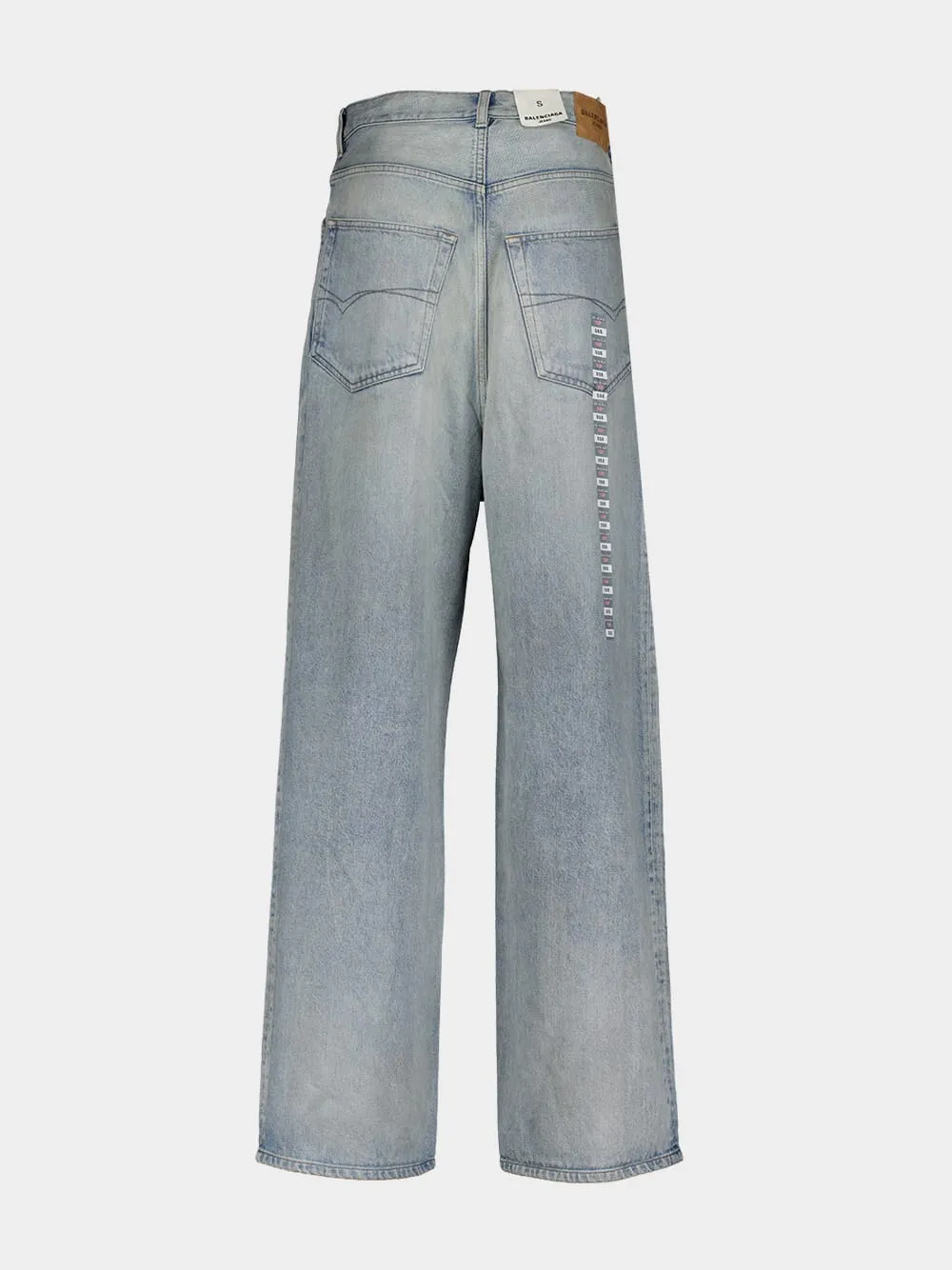 Baggy Light Blue Japanese Twill Trousers