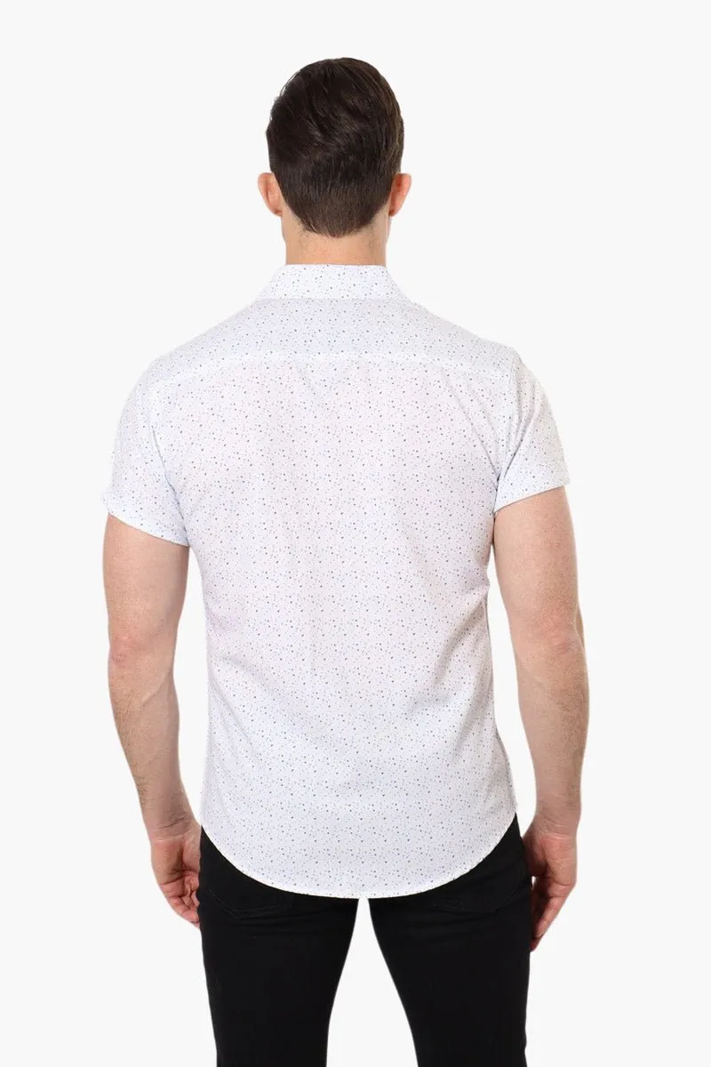 Canada Weather Gear Patterned Casual Shirt - White