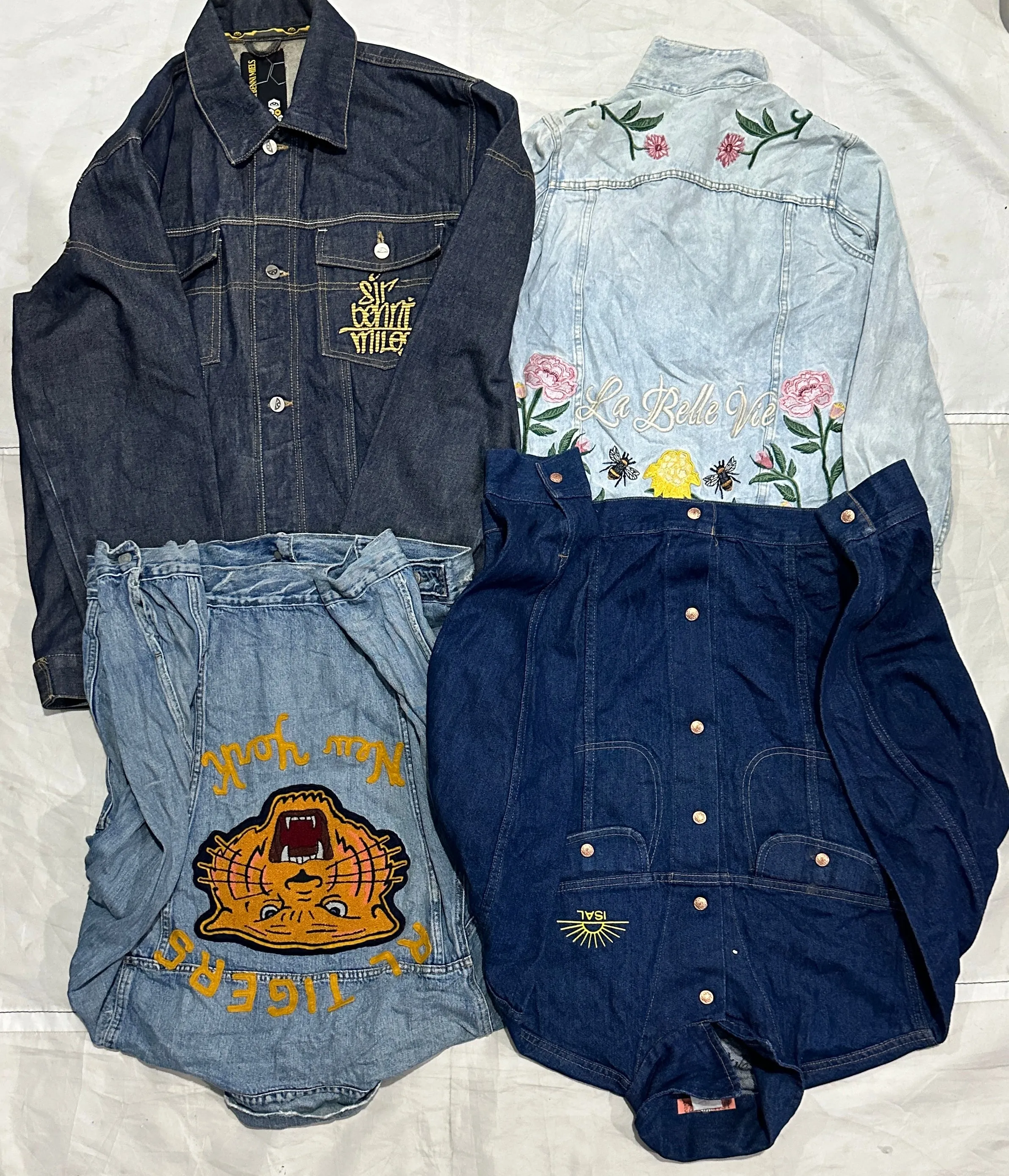 Denim jackets 12 pieces