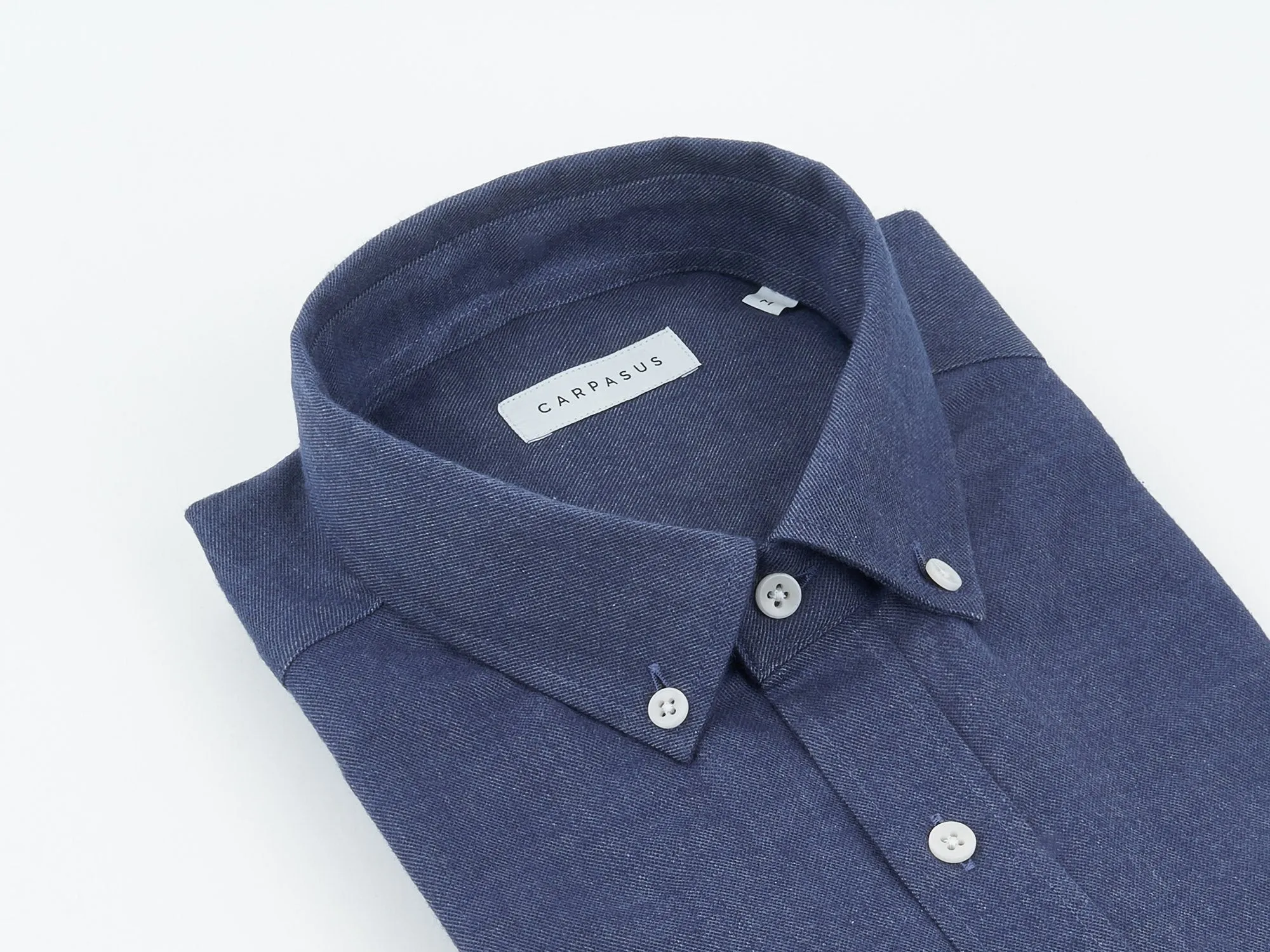 Flannel Shirt Populus Navy