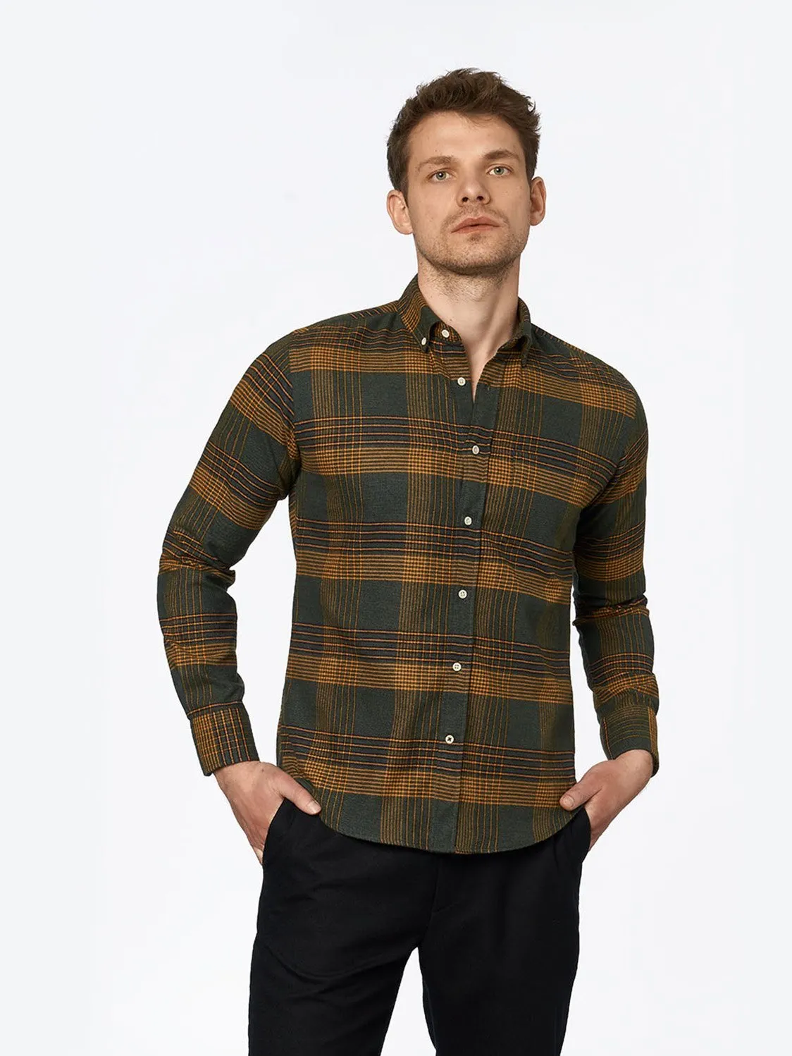 Flannel Shirt Ursido Moss