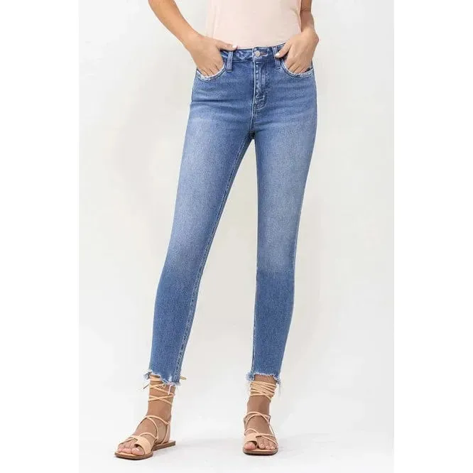 Flying Monkey High Rise Crop Skinny Innovation Jeans