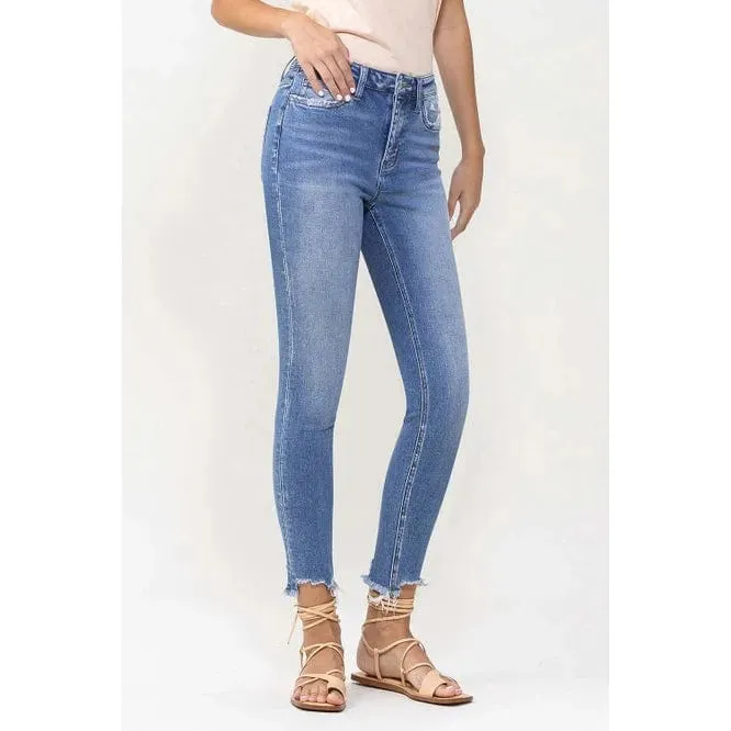 Flying Monkey High Rise Crop Skinny Innovation Jeans