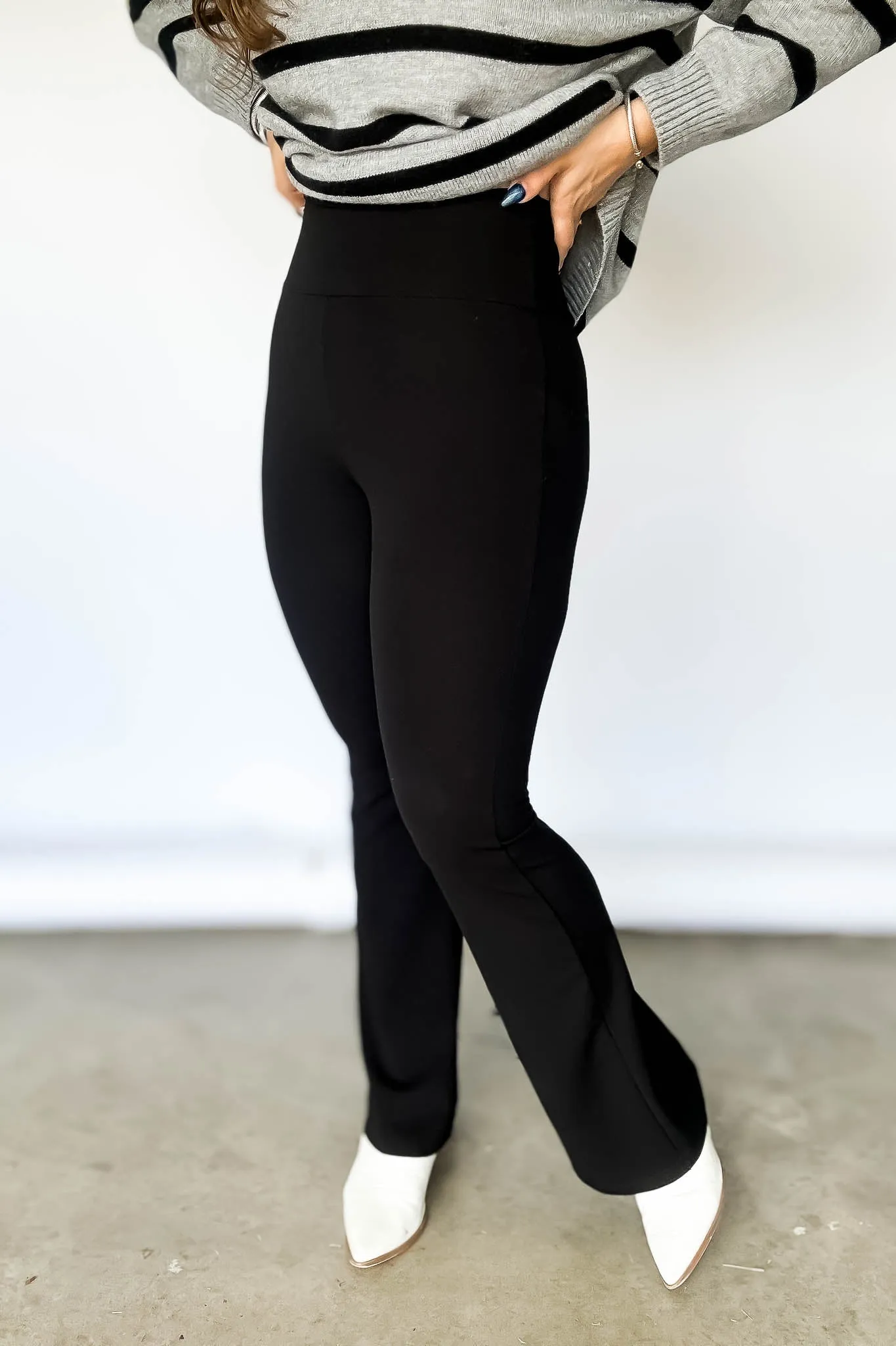 High Waisted Black Pants