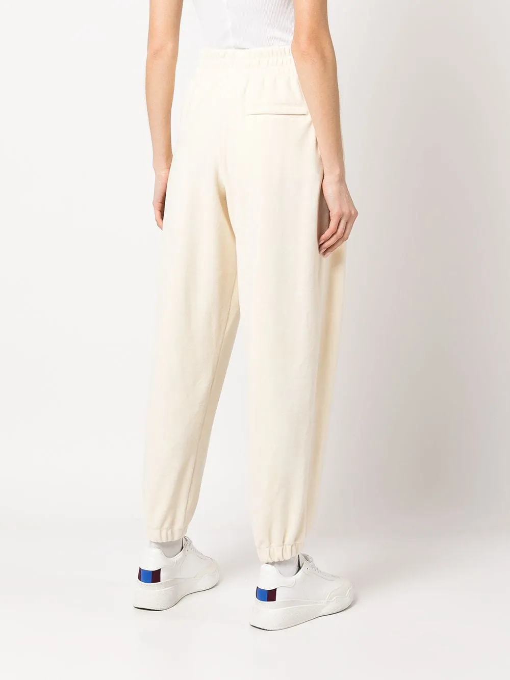 HIGH-WAISTED TRACK TROUSERS