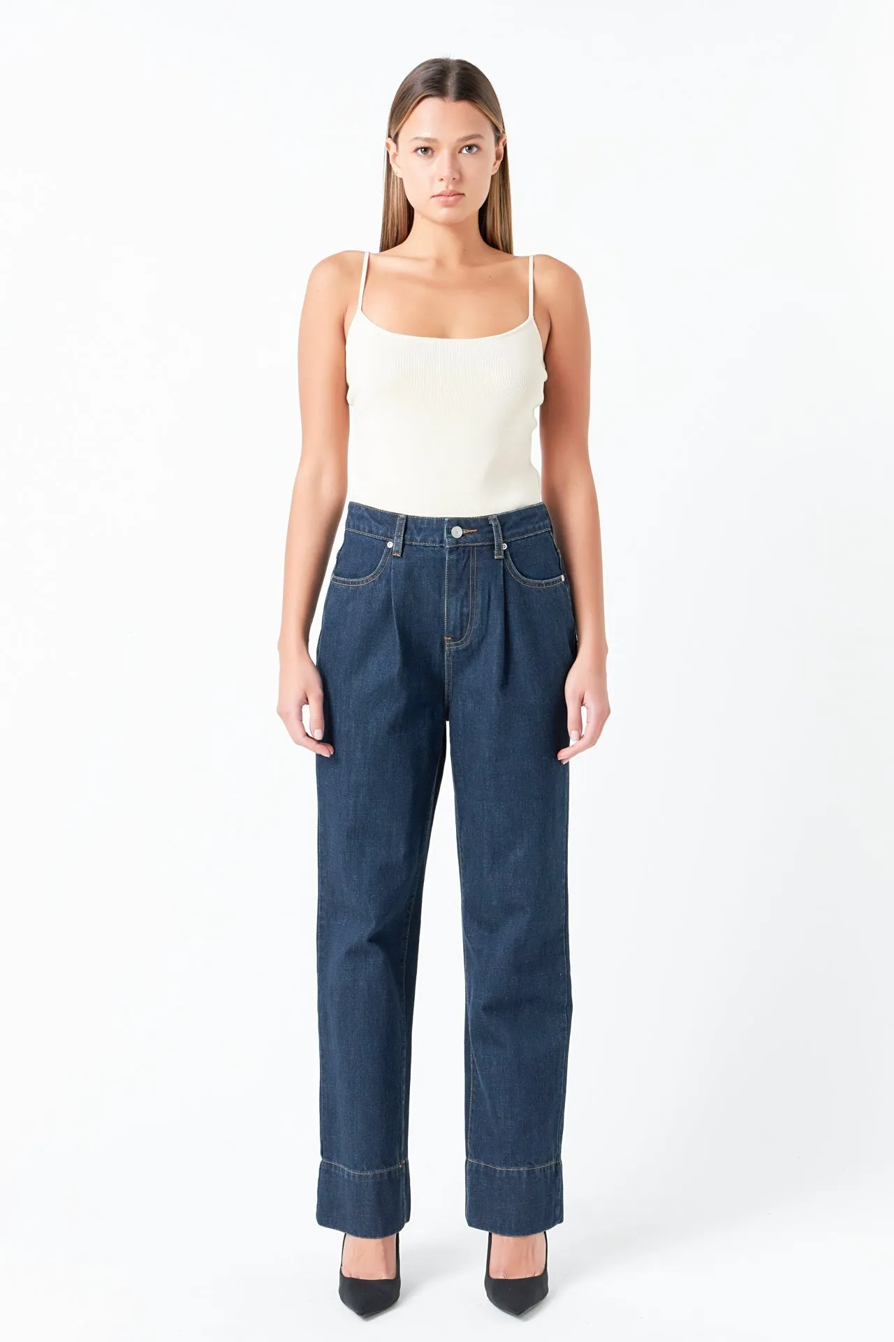 High Waisted Wide Leg Pants