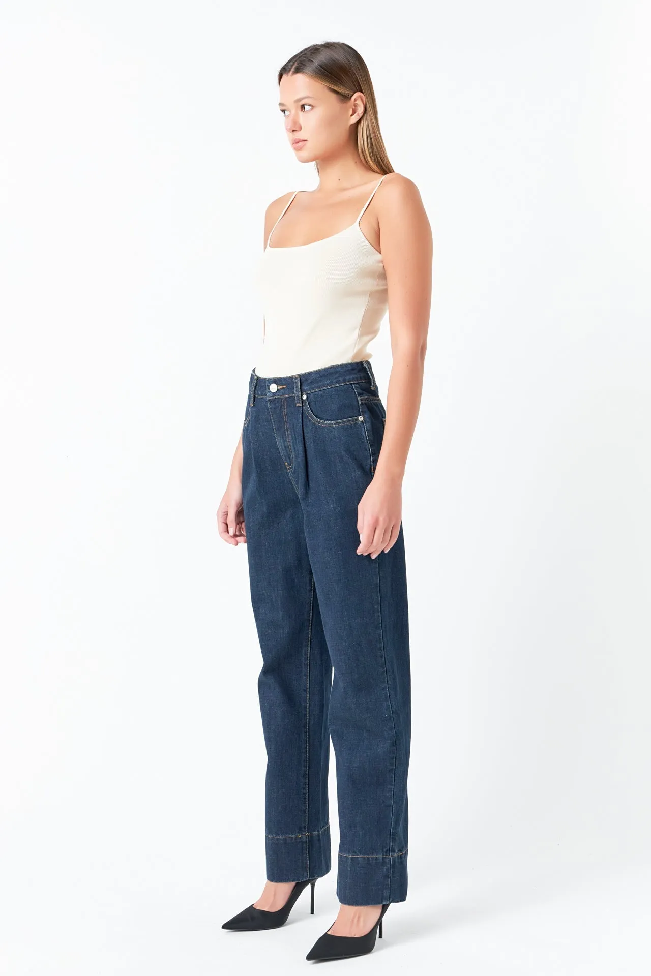 High Waisted Wide Leg Pants