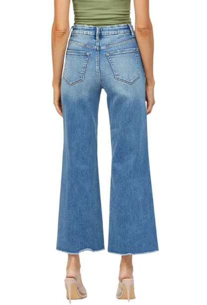 Kara Stretch HR Wide Leg Jeans