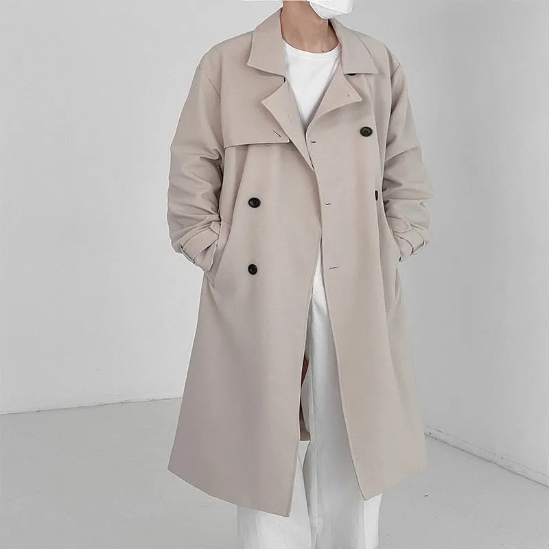 [Korean Style] Double Breasted Trench Coats