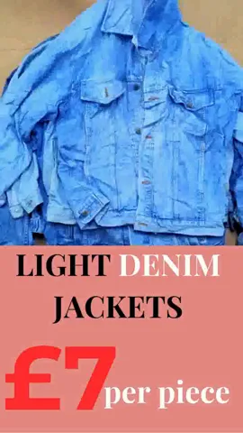 Light Denim Jackets - SALE 💥