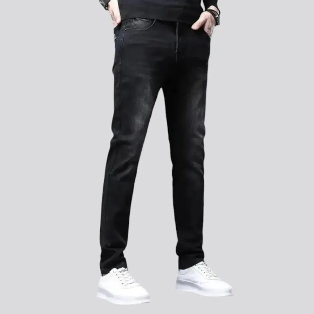 Men's dark jeans