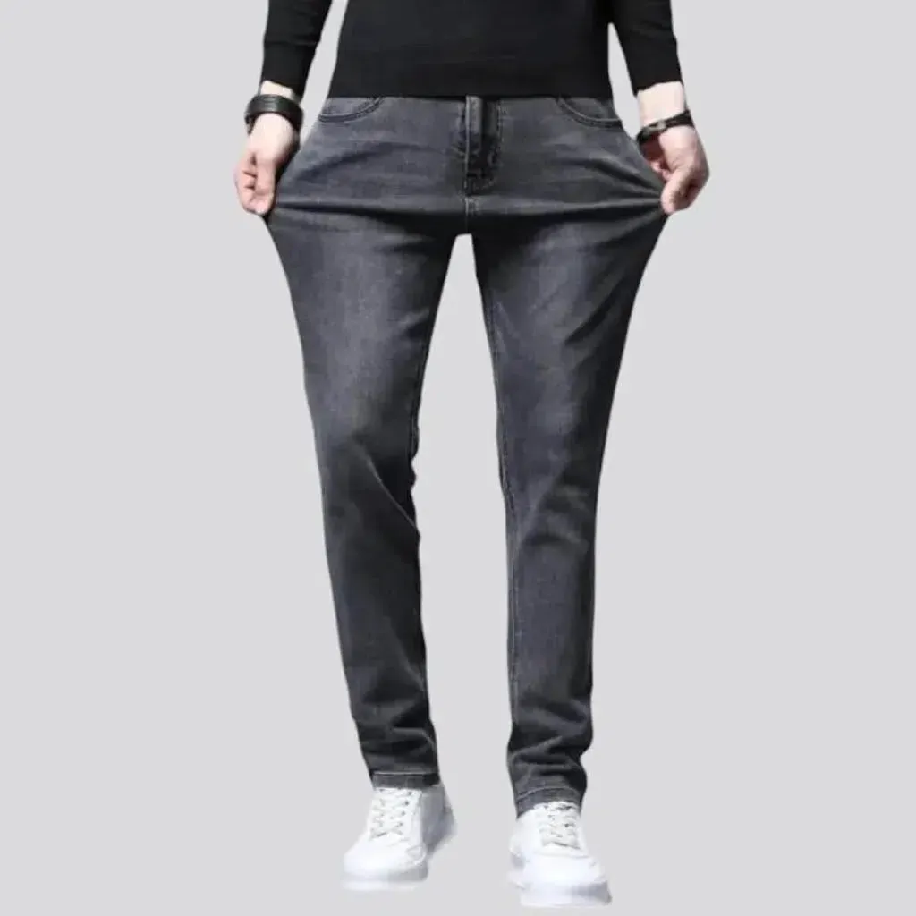 Men's dark jeans