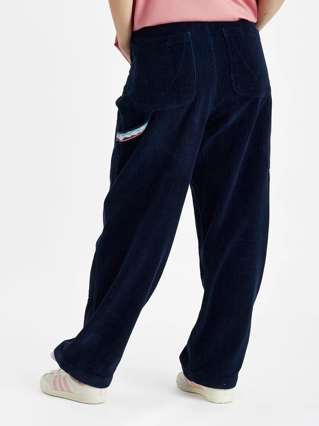 Mills Corduroy Trousers Navy