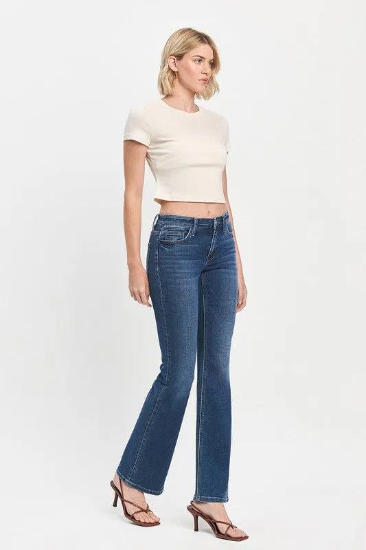 Miranda Relaxed Bootcut Jean (Vervet)