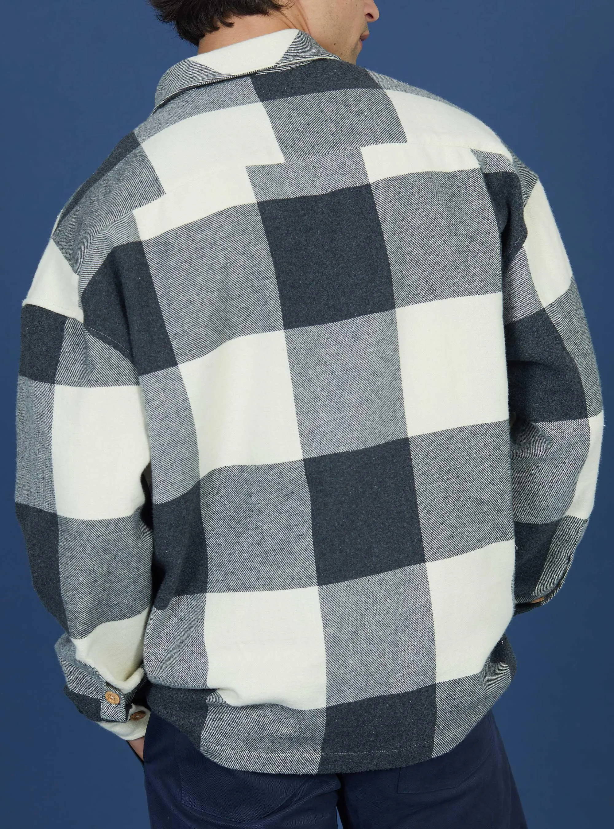 OVERSIZED COTTON-FLANNEL OVERSHIRT