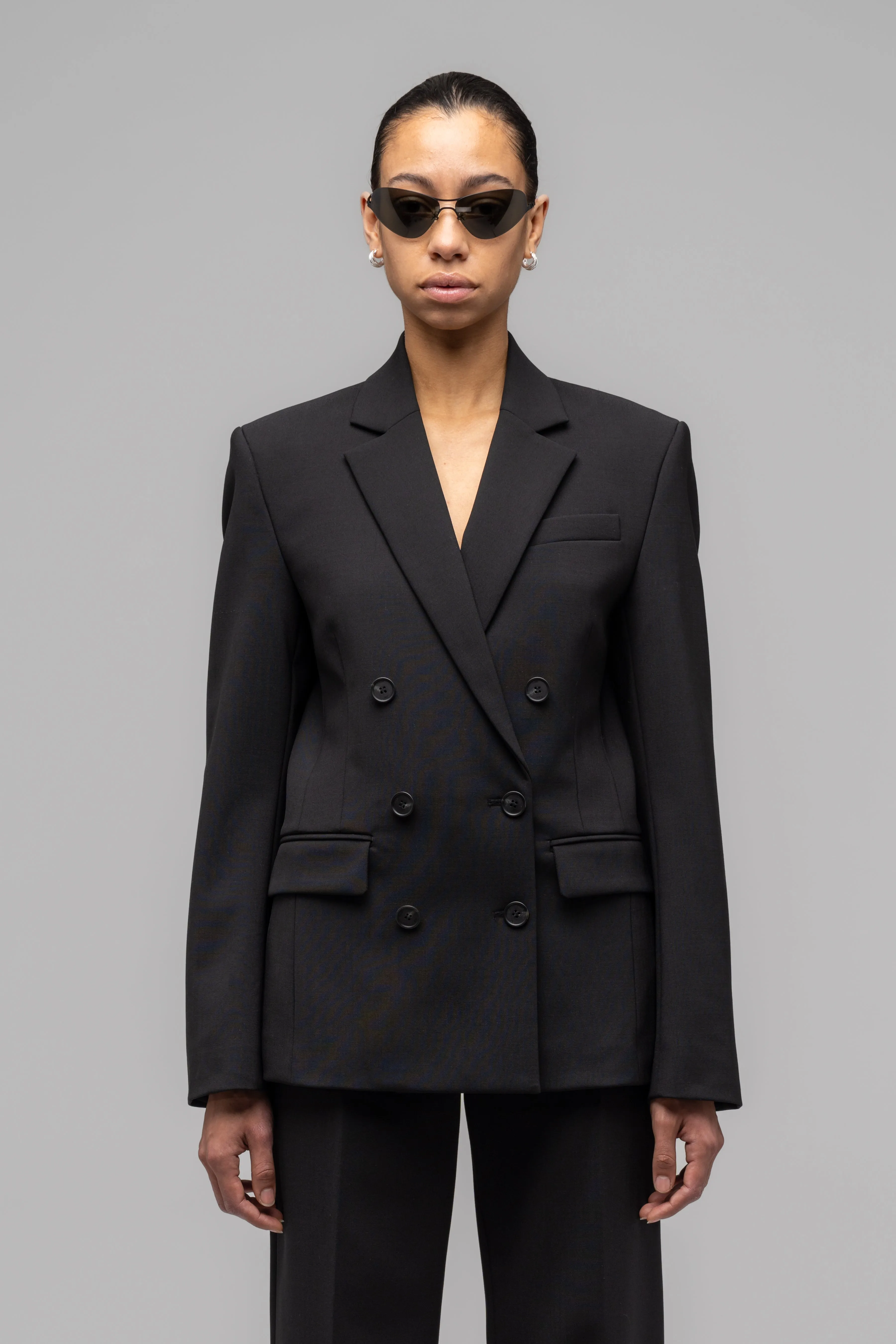 "PORTRAIT" DOUBLE BREASTED SUIT JACKET