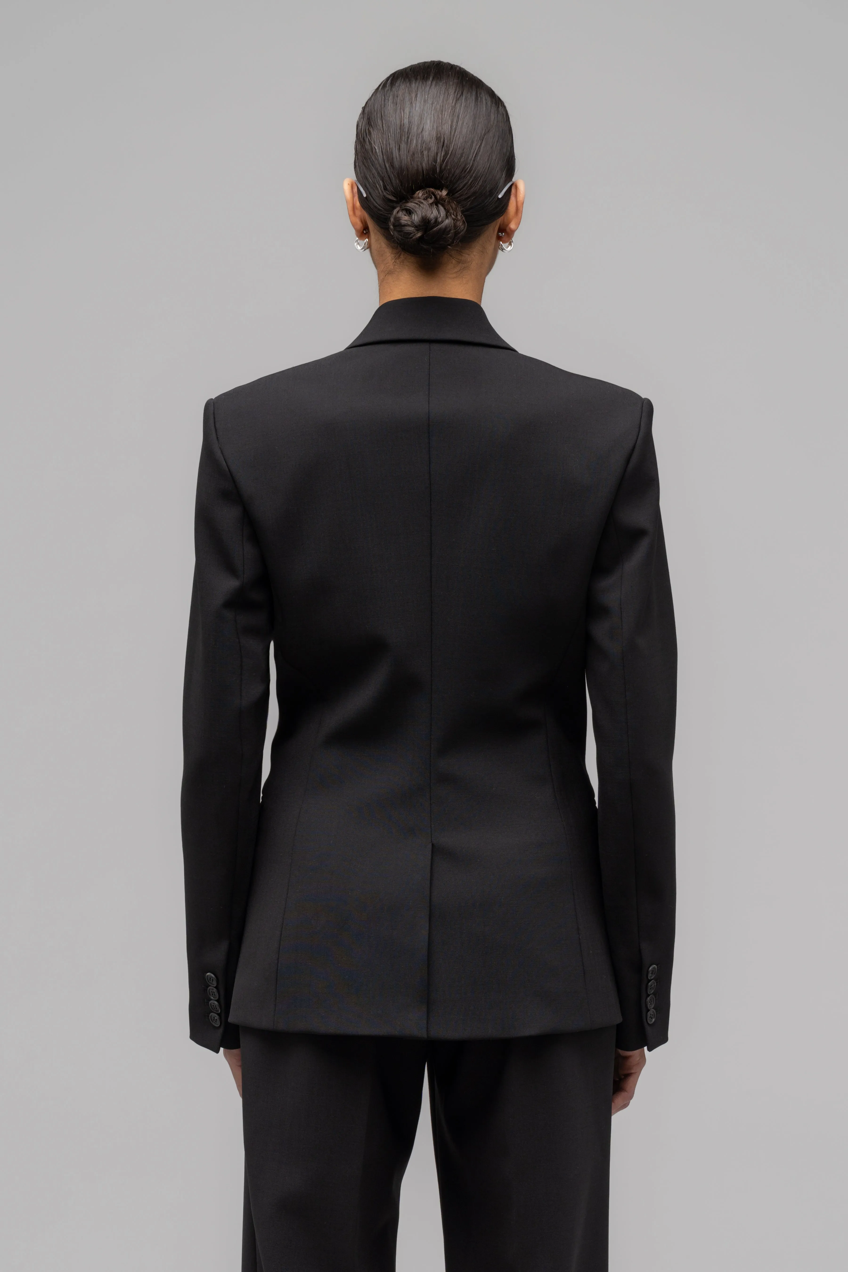 "PORTRAIT" DOUBLE BREASTED SUIT JACKET