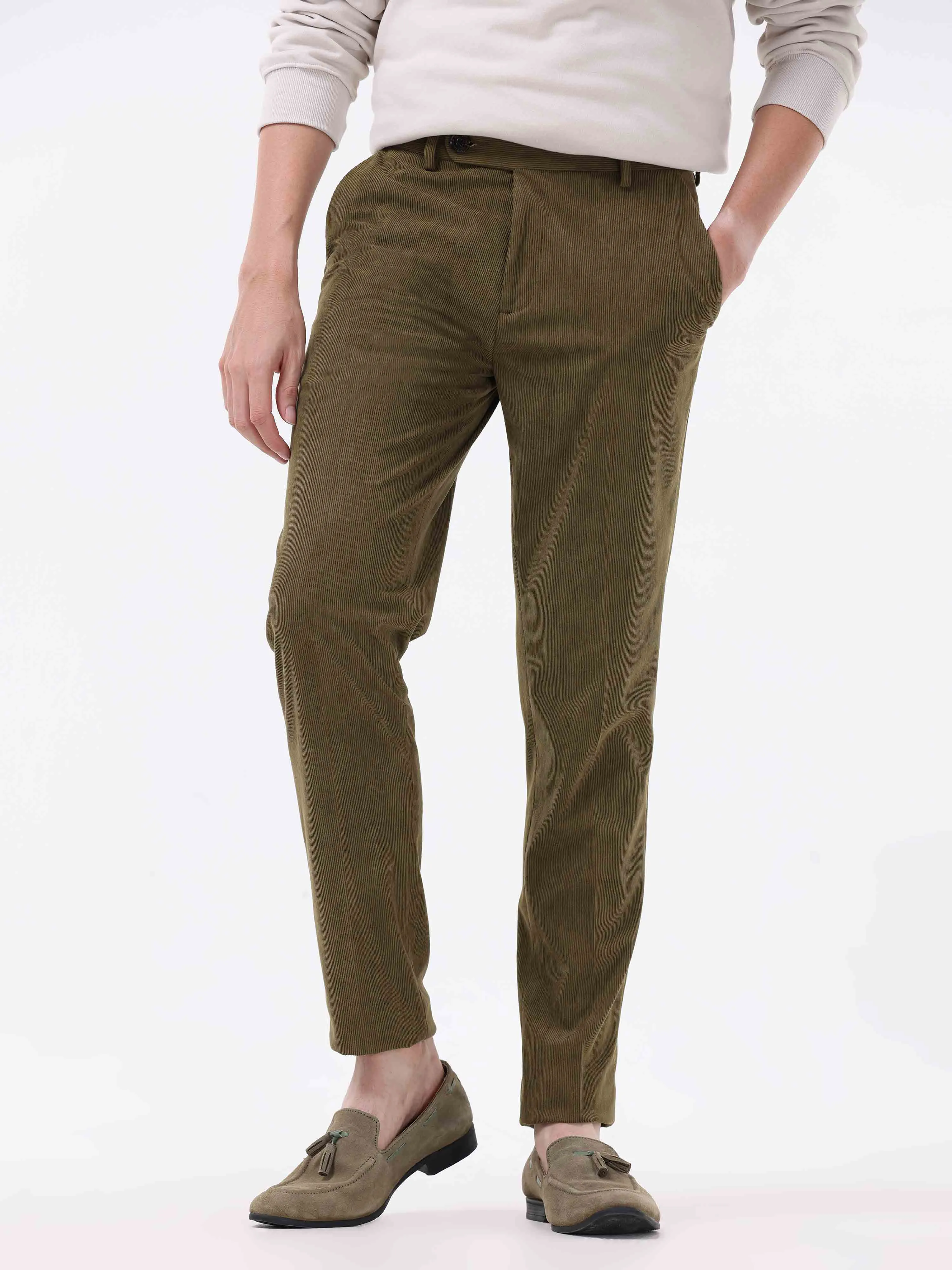 Statement Corduroy Oak Pant