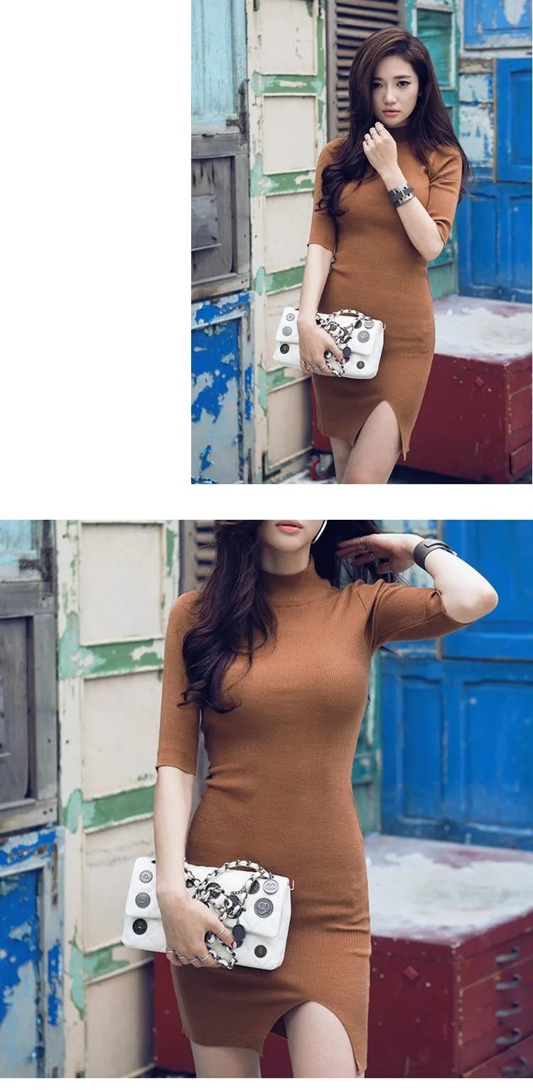 Summer Casual Vintage Solid Boho Long Sleeve Dress