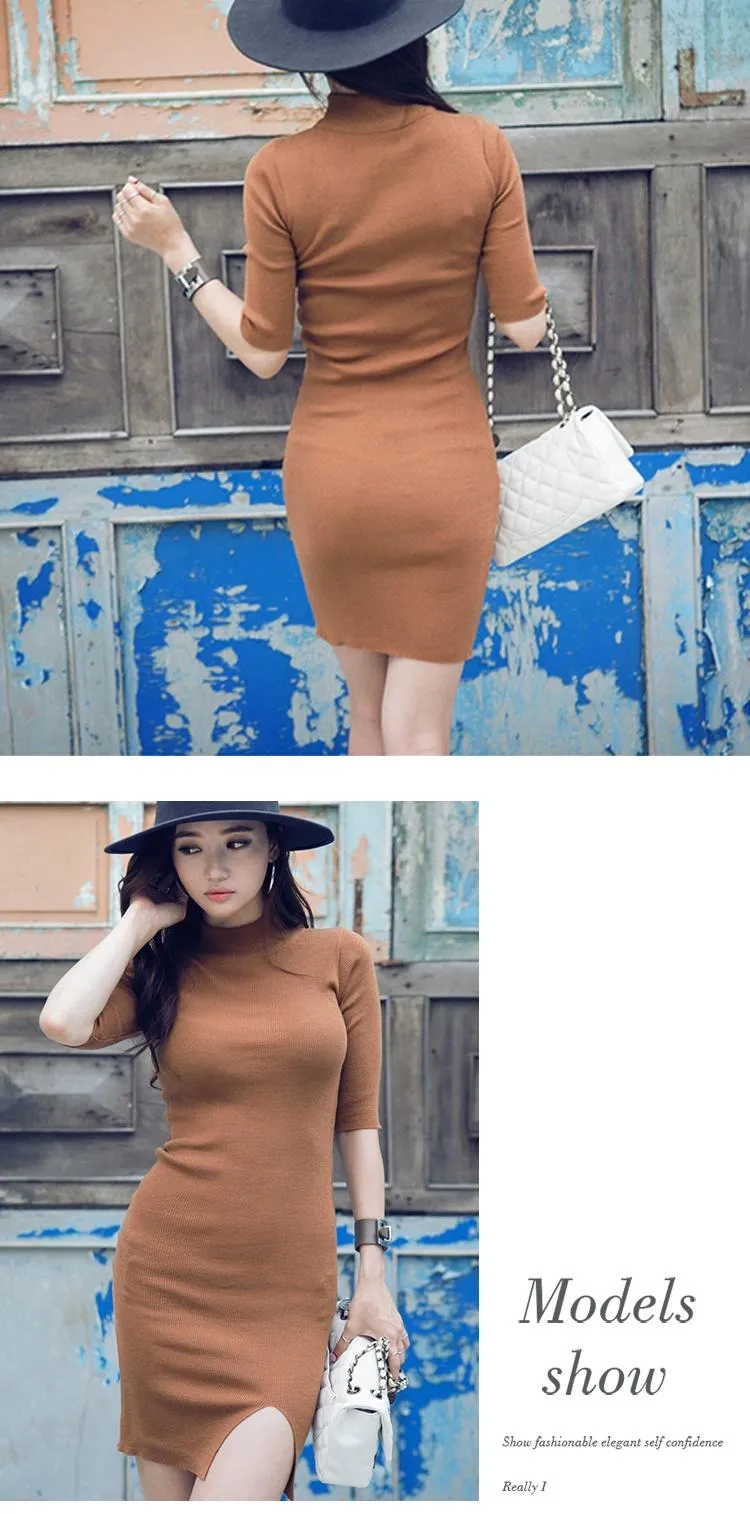 Summer Casual Vintage Solid Boho Long Sleeve Dress