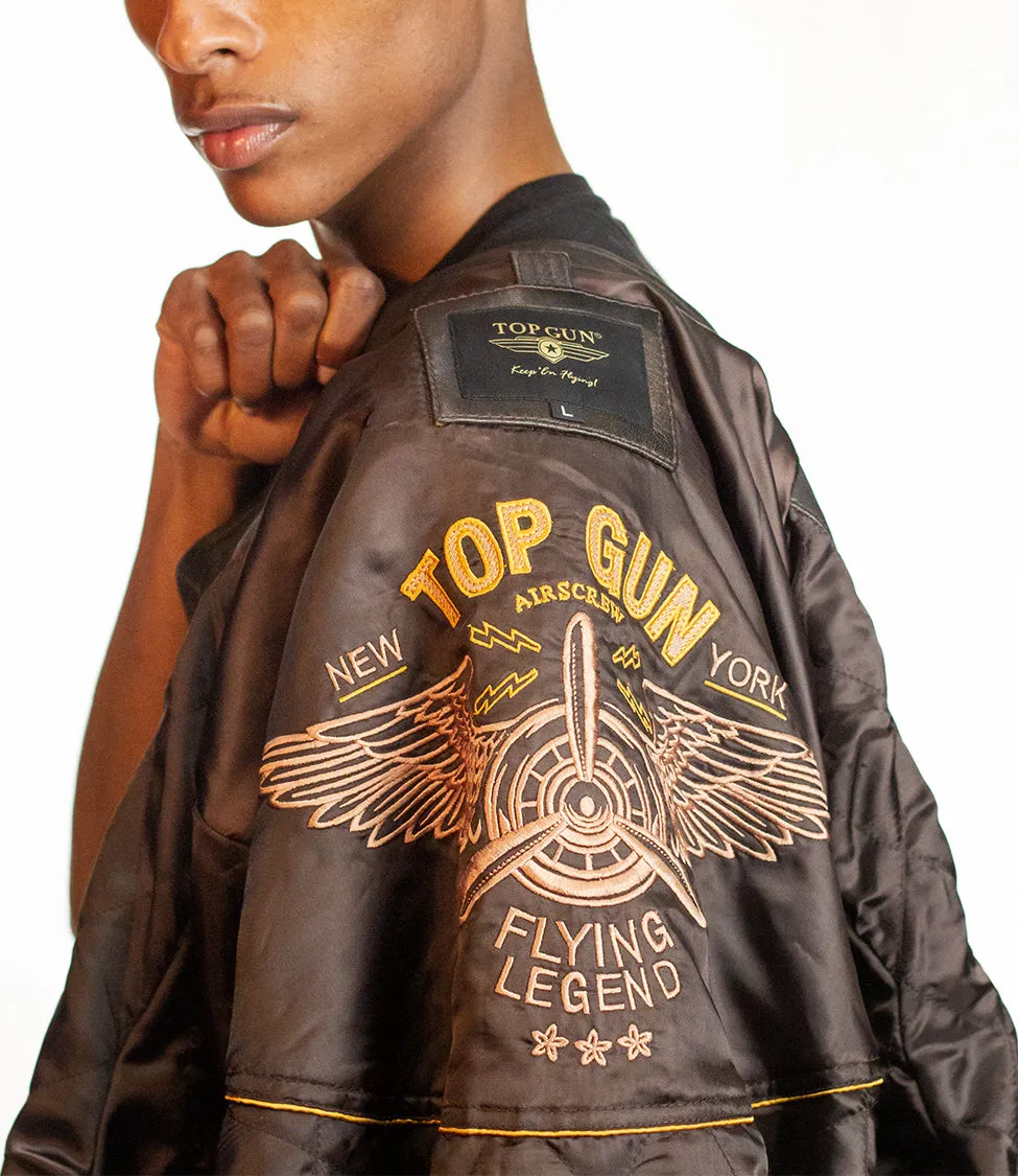 TOP GUN® MEN'S LEATHER RACER