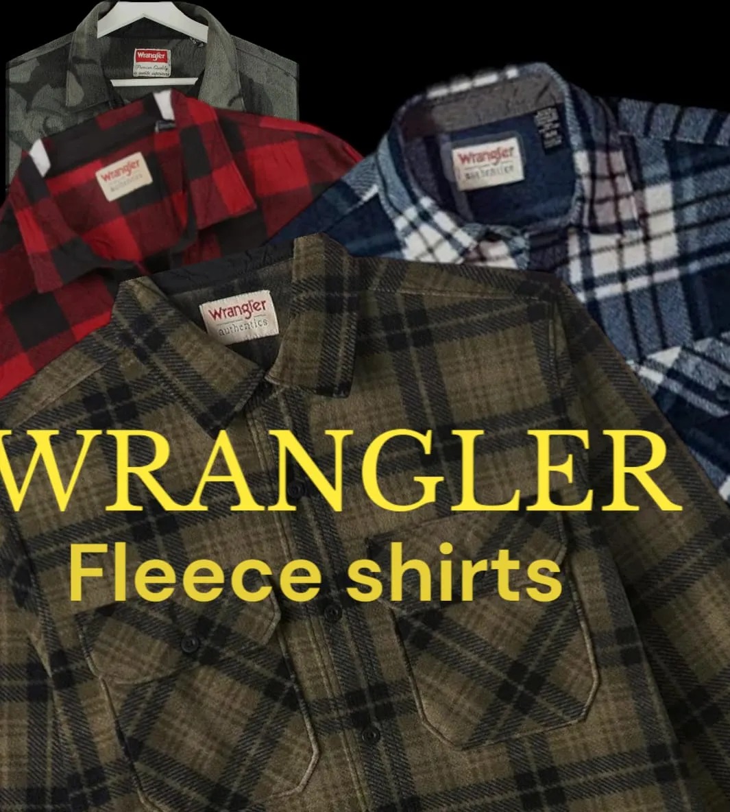 Wrangler Flannel shirts 15 piece